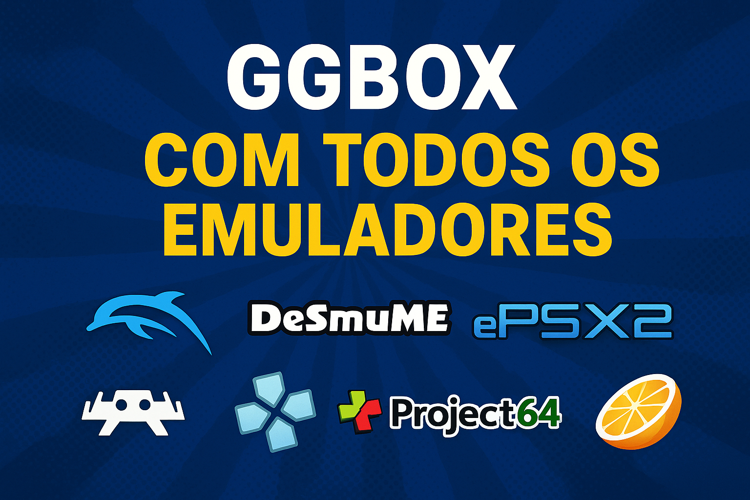🎮 GGBOX — Vai Com TODOS os Emuladores (Até PS3!) 🚀